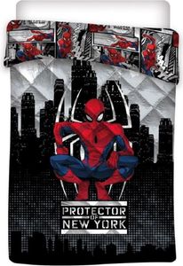 Spiderman Steppdecke Decke 140x200 cm 100% Polyester Kuscheldecke für Kinder