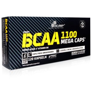 OLIMP BCAA Mega Caps Aminosäure 1100mg/Kapsel, 120 Kapseln