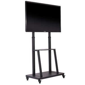 WISFOR TV stojan na kolečkách TV vozík pro 32" - 80" LED OLED LCD QLED monitor
