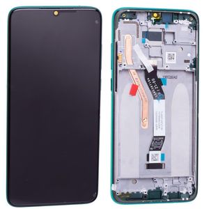 Original Xiaomi Redmi Note 8 Pro LCD Display Digitizer Touch Screen Bildschirm Rahmen 56000400G700 Grün
