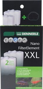 Dennerle Ersatzkartusche für Nano-Eckfilter XXL, 2er Pack