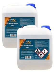 INOX Silikonentferner IX400, 2x 5L - Silikonlöser, Entfetter zum Entfernen
