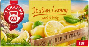 Teekanne World Of Fruits Italienische Zitronen-Früchtetee-Mischung 40 G (20 X 2 G)