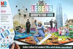Das Spiel des Lebens Generation Now Spiel mit Planer