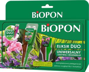 Biopon Eliksir Odżywka Do Roślin Duo Uniwersalny 35Ml X5 Szt. Dom Balkon