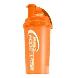 Eiweiß Shaker - Design Best Body Nutrition, 1 x Stück, Farbe: orange