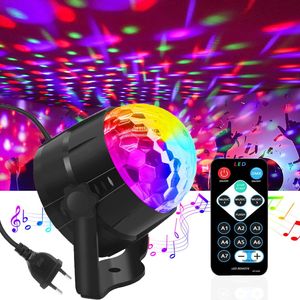 LED Discokugel Party Lichteffekt Magic RGB DJ Party Lichtorgel Bühnenbeleuchtung Disco Lichteffekt Fernbedienung
