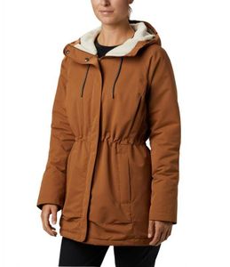 COLUMBIA South Canyon Sherpa Lined Jacket Camel Brown M