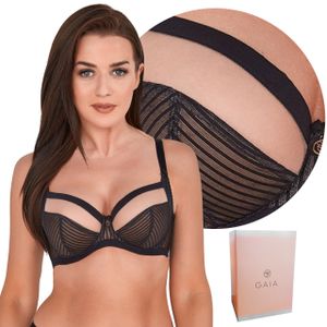 Gaia Bh 1212 Clara, Farbe: Schwarz/Beige, Große: 80F