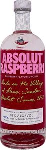 Absolut Vodka Raspberri 1000ml 38% Vol.