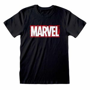 Marvel Comics - T-Shirt für Herren/Damen Unisex HE919 (L) (Schwarz/Weiß)