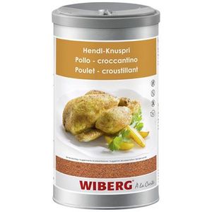 Wiberg Hendl-Knuspri Gewürzsalz Mix aus Kristall-Natursalz, Paprika, Kümmel, Pfeffer, im Aromatressor, gerebelt 1,25 kg Dose