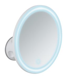 WENKO Kosmetik Spiegel Schmink Wand dimmbar LED Beleuchtung Isola Make Up Bad WC