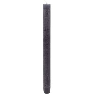 Tafelkerze - Höhe 27 cm - Durchmesser 2,3 cm - Stürmisches Grau