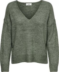 Jacqueline de Yong JDYELANORA L/S V-NECK PULLO. KNT NOOS LieferantenFarbe: kalamata, Größe: L