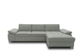 DOMO Collection Polsterecke CAPELO FK Ecksofa, Couch mit Armteilverstellung, Longchair rechts, Federkern