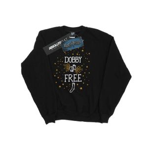 Harry Potter - "Dobby Is Free" Sweatshirt für Jungen BI939 (140-146) (Schwarz)