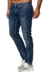 Tazzio Herren Jeans Slim Fit 16533 Blau-1 W42/L32