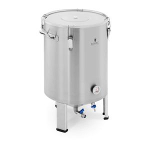 Maischekessel 60 l 0 - 40 °C Edelstahl Fermenter Fermentierkessel