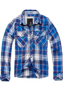 Brandit Hemd Checkshirt in Navy-L