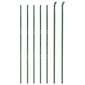 HOMMIE - Chic Maschendrahtzaun mit Bodenhš¹lsen Grš¹n 2,2x10 m 154119