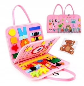 MONTESSORI SENZORICKÁ VZDĚLÁVACÍ KAZETA PRO DĚTI Manipulační deska