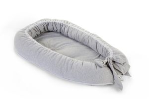 Childhome Babynest Grau CCBNJERGR