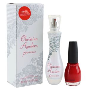 Christina Aguilera Xperience Set 30 ml Eau de Parfum & Nagellack Nail Polish Rot