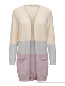 Only ONLQUEEN L/S LONG CARDIGAN KNT NOOS, hellrosa