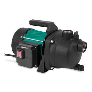 VONROC Gartenpumpe / Wasserpumpe - 800W - 3300l/h - Zur Bewässerung des Gartens/Rasens