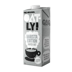 OATLY Oat Drink Barista Edition 1L - bohatý na nenasýtené tuky