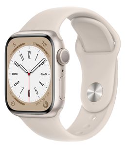 Apple Watch Series 8 Aluminium 41mm Polarstern (Sportarmband polarstern) *NEW*