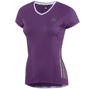 adidas Damen Sportshirt Supernova Shirt Gr.XS purple (F82655)