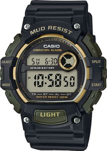 Casio Herrenuhr TRT-110H-1A2VEF Digitaluhr Vibrationsalarm schwarz