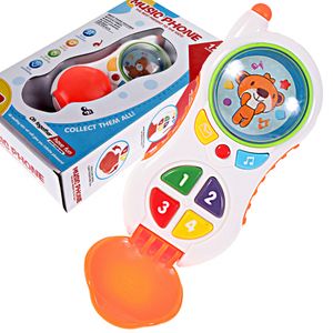 Malplay Baby Lernspaß Smart Phone Babyspielzeug Baby Erstes Handy Mit Lich &Sound Lernspielzeug Für Kinder Ab 12 Monaten