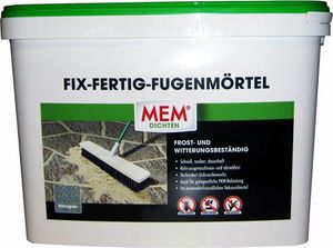 MEM Fix-Fertig-Fugenmörtel  25 Kg Farbton Steingrau