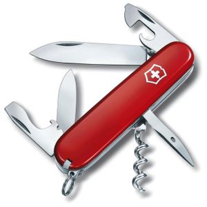 Victorinox Spartan Taschenmesser mit 12 Funktionen in Rot  Rot
