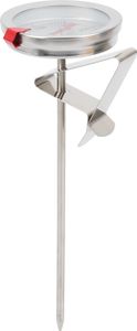 Frittierthermometer, Edelstahl-Messwerkzeug mit 5 cm Zifferblatt für Ölwanne TTE35125 Frittierthermometer, Edelstahl-Messwerkzeug mit 5 cm Zifferblatt für Ölwanne TTE35125