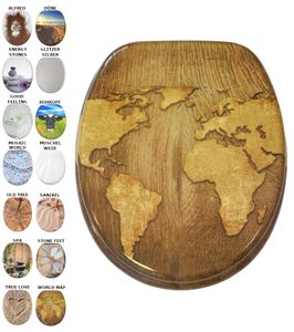 SANILO® WC-Sitz World Map