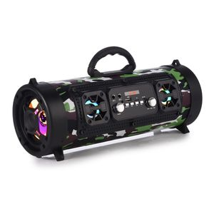 16W tragbare Säule Bluetooth-Lautsprecher Bewegen Sie die Soundbar des KTV 3D-Soundsystems Subwoofer-Musik Drahtloser Lautsprecher FM-Radio USB,(Tarnung)