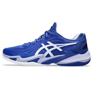 Asics Tennisschuh Court FF 3 Novak Clay Herren Blau Weiß