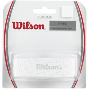 Wilson Sublime, Náhradná rukoväť, Tenis, Biela, Jednofarebné, Blistr, 1 kusov