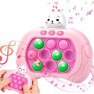 Quick Push Spiel, Bubble Fidget Spielzeug, Elektronisches Sensorspiel, Dekompressionsspielkonsole, Sensory Fidget Toy, für Kinder, Kreativspielzeuge