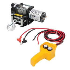 Silverline Elektrische Seilwinde, 12 V 909 kg