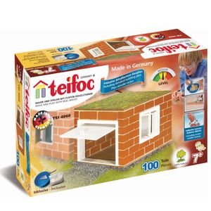 Teifoc TEI 4060 Bausatz "Garage" mit echten Ziegeln