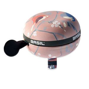 Basil 50441 Ding-Dong Glocke Wanderlust, Ø 80mm, orchid-pink