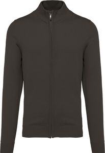 Kariban Herren Cardigan mit Reißverschluss