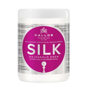 Kallos KJMN Maska Silk z jedwabiem, 1000 ml