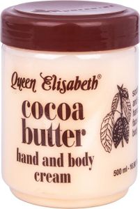 Queen Elisabeth Cocoa Butter Hand and Body Cream 500ml