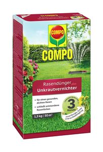 COMPO FLORANID® Rasendünger plus Unkrautvernichter 1.5 kg für 50 m²
